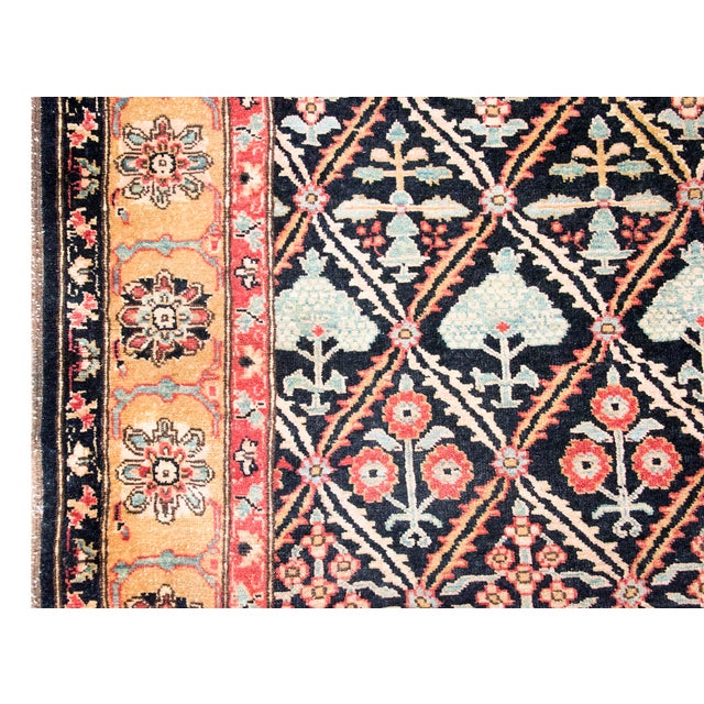 Indian Mid 20th Century Indian Heriz Rug For Sale - Image 3 of 14