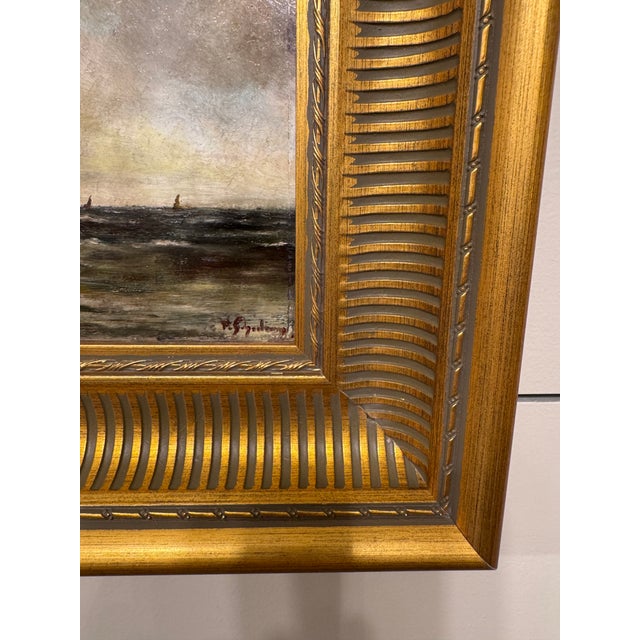 English Oil on Canvas Sailing Boats For Sale - Image 4 of 10