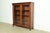 R. J. Horner Style Antique American Empire Carved Mahogany Glass Front Double Bookcase, Circa 1890s For Sale - Image 13 of 13