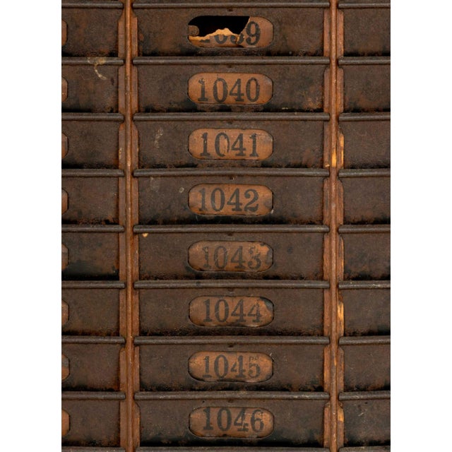 American Vintage Oak Time Card Rack For Sale In New York - Image 6 of 8