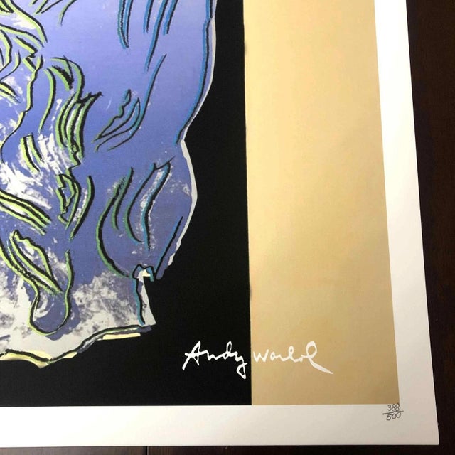 Printmaking Materials 1990s After Andy Warhol "Alexander the Great" Lithograph For Sale - Image 7 of 11