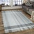 9x12 Giselle Serene Multicolor Geometric Modern Flatweave Wool Carpet Rug For Sale In New York - Image 6 of 9