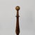 Italian Round Doorstop in Turned Wood, 1930s For Sale - Image 3 of 12