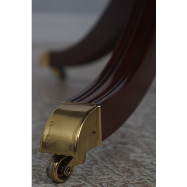Brown Kindel National Trust Mahogany Inlaid Dining Table For Sale - Image 8 of 18