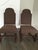 Tribal Traditional High-Backed Chairs - A Pair For Sale - Image 3 of 6