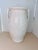 Art Deco McCoy Tall Sand Dollar Vase in White For Sale - Image 3 of 11