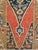 Antique Persian Bidjar Wide Runner, Hand-Knotted Wool, Geometric Pattern, Terracotta & Navy, 4x11 For Sale - Image 16 of 18
