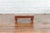 Antique Indian Wooden Carved Angular Leg Low Prayer Table Stand For Sale - Image 12 of 13