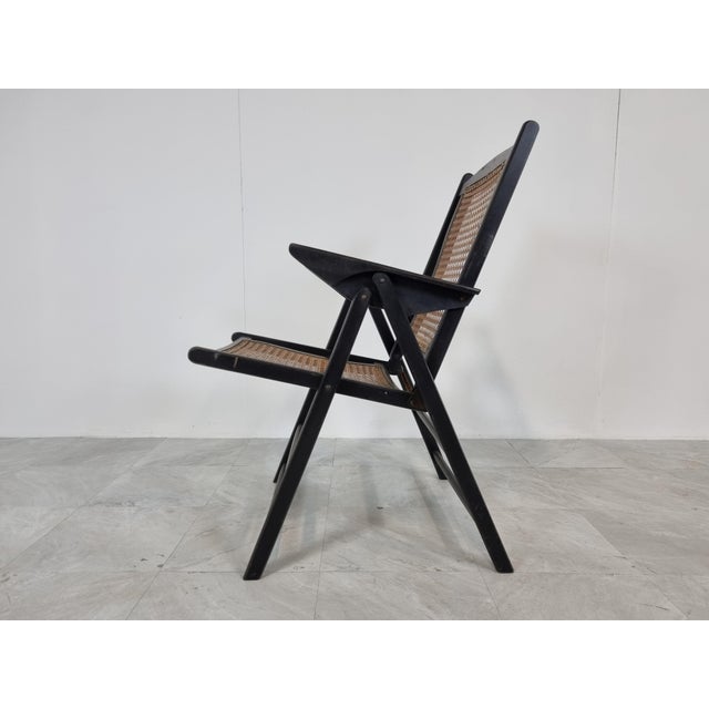Mid-Century Italian Foldable Chair, 1960s For Sale - Image 6 of 11