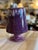Mid-Century Modern Mid-Century Modern Drip Glaze, Purple Pot or Vase For Sale - Image 3 of 8