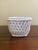 1960s French Country White Ceramic Woven Rope Cachepot Basket For Sale - Image 5 of 8