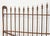 19th Century Stewart Iron Works Wrought Iron Double Entry Gates For Sale - Image 9 of 18