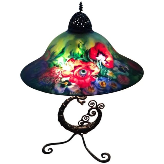 Signed Original Ulla Darni Table Lamp For Sale - Image 10 of 10