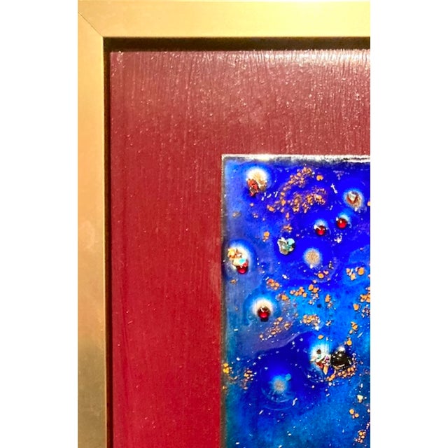 2020s "In the Night" Original Painting, Framed For Sale - Image 5 of 8