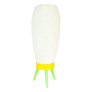 1950s Rare Atomic Age Beehive Table Light For Sale