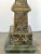Traditional Pair of French Marble and Bronze Obelisks, C. 1900's For Sale - Image 3 of 7