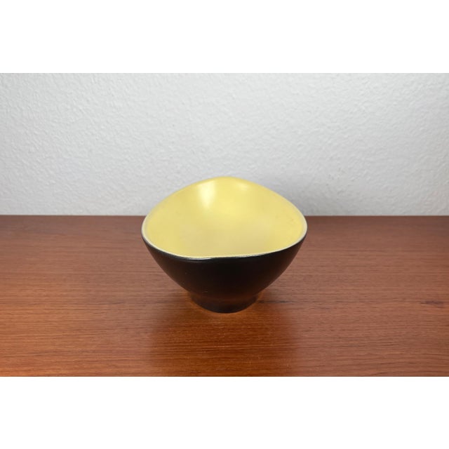 Mid-Century Modern German Minimalist Ceramic Bowl, 1960s For Sale - Image 6 of 16