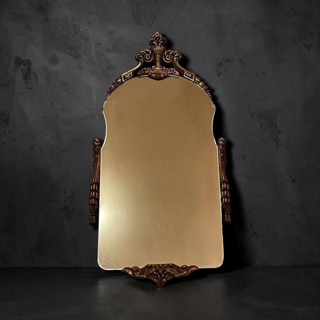 Antique Baroque Style Mirror For Sale - Image 13 of 13