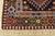 Yalameh Rug 3’4” X 4’10” Multicolor Wool Vintage Tribal Hand-Knotted Carpet For Sale - Image 10 of 13