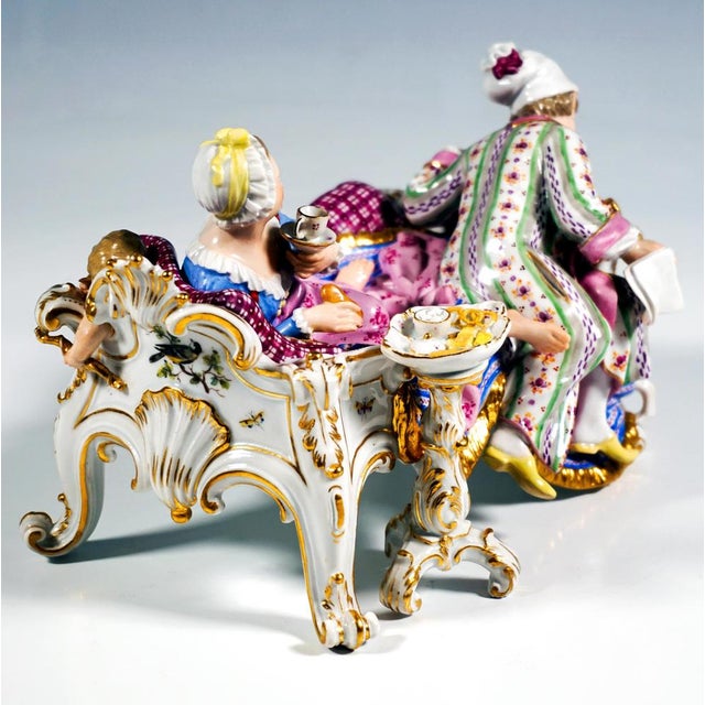 Figurine by J.J. Kaendler for Meissen, Germany, 1870 For Sale - Image 6 of 10