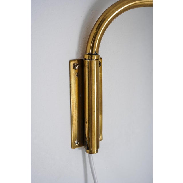 Swedish Wall Lamp in Brass, 1940s For Sale - Image 15 of 18