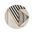 Crafted from fine porcelain, this set of four Alina Bread & Butter Plates is defined by bold graphic lines, intricate...