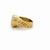 Contemporary Late 20th Century David Yurman, Noblesse Collection 18k Yellow Gold Diamond Ring, Size 6 For Sale - Image 3 of 5