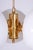 1960s Mid-Century Chandelier in Brass and Glass by Kamenický Šenov, Czech, 1960s For Sale - Image 5 of 12