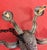Vintage Hand-Punched Tin Witch's Hat 6-Arm Chandelier – By Irvin's Country Tinware For Sale - Image 16 of 18