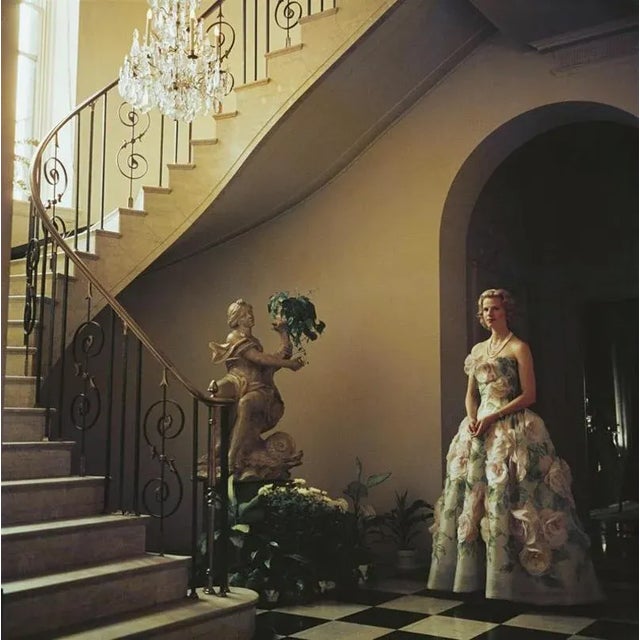 Muffy Bancroft 1958 by Slim Aarons Slim Aarons Limited Estate Edition Mrs Thomas Bancroft Jnr (Peggy Bancroft) in the...