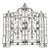 Vintage French-Style Cast Iron Garden Driveway Gates With Side Panels For Sale