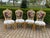 1980 French Louis XVI Gold Beech Damask Dining Chairs - 4 Pc For Sale - Image 9 of 9