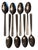 Metal Mikasa Parallels Stainless Flatware Set Sevice for Eight - 40 PCS Plus Divider For Sale - Image 7 of 10