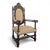 Louis XIII Oak Armchair For Sale