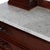 Brown Antique Rococo Walnut 3-Drawer Marble Top Dresser & Mirror C1890 For Sale - Image 8 of 16