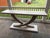 Wood Ensemble Console Attributed to Maitland-Smith For Sale - Image 7 of 12