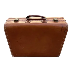 1950s Hartmann Knocabout Vintage Suitcase Brown Leather