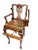 ‘Downton Abbey’ Style Chippendale Solid Mahogany and Leather Baby High Chair Made by Madison Square Furniture For Sale In Saint Louis - Image 6 of 6