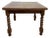 Antique Wood Barley Twist Expandable Refectory Table For Sale