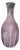 Large 14" Signed Livio Seguso Murano Amethyst Scavo Art Glass Vase 1988 For Sale