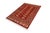 Shabby Chic Rustic Bokhara Rust/Gray Hand Knotted Wool Rug For Sale - Image 3 of 9