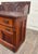 Wood Antique Victorian Eastlake Marble Top Walnut Chest Nightstand Washstand Commode For Sale - Image 7 of 8
