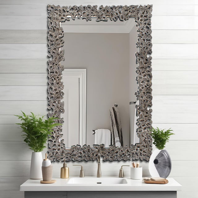 Molten Reef Vanity Mirror For Sale - Image 9 of 10
