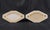 Ceramic Pair of Vintage European White Ceramic Towel Bar Brackets For Sale - Image 7 of 7