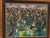 A striking and highly unusual vintage dimensional cityscape signed “Remington” at the lower right. This substantial...