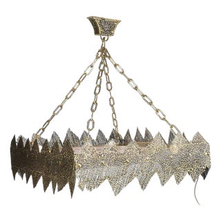 Hanging Chandelier by Henri Fernandez For Sale