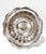 Vintage Silverplate Footed Centerpiece Bowl With Scalloped Floral Rim For Sale - Image 10 of 11