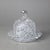 Antique Hawkes School Brilliant Cut Glass Butter Dish C1890 Measures - 7 5/8" x 8 1/2" x 8 1/2"