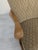 Chippendale Lounge Chair with Raffia For Sale - Image 12 of 15