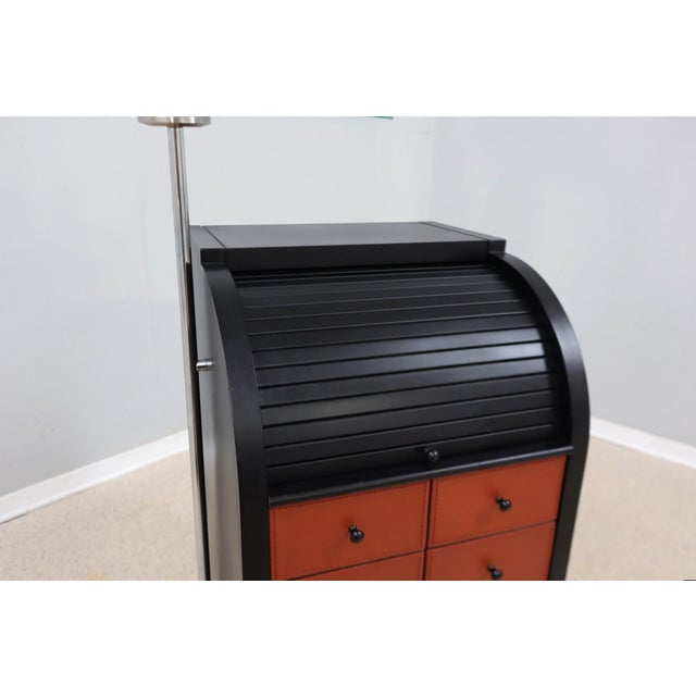 Vintage Roller Shutter Cabinet from Giorgetti, 1988 For Sale - Image 10 of 16